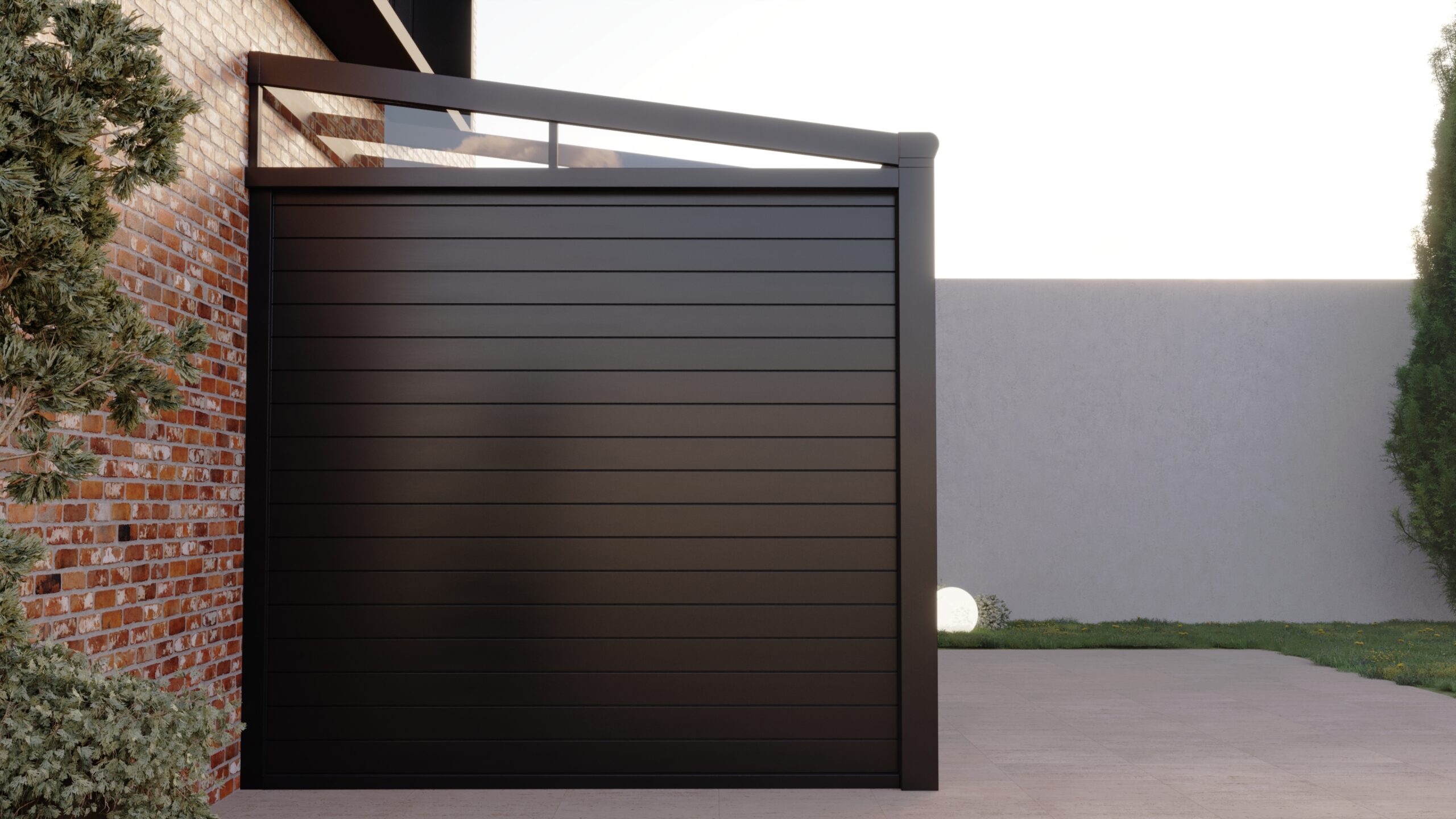 Zijwand aluminium
